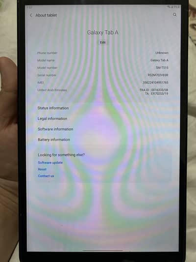Samsung tab A