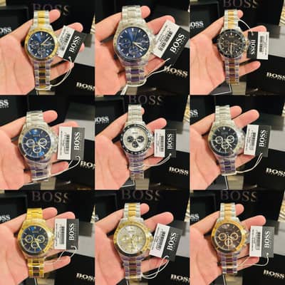 Hugo Boss Men’s Original Chronograph Stainless Steel Watches
