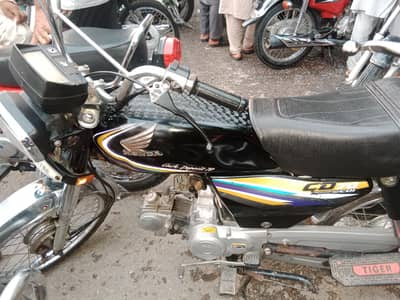 honda cd 70 almost genuine condtion