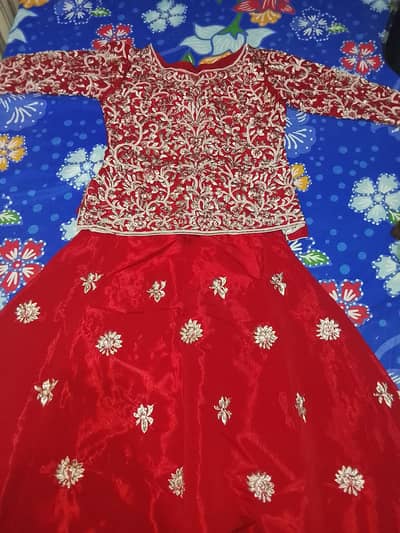 silk lehnga