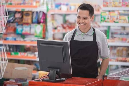 Cashier cum inventry control