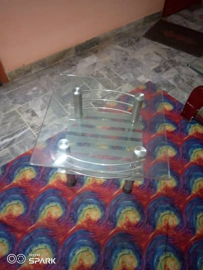 side table and dining table
