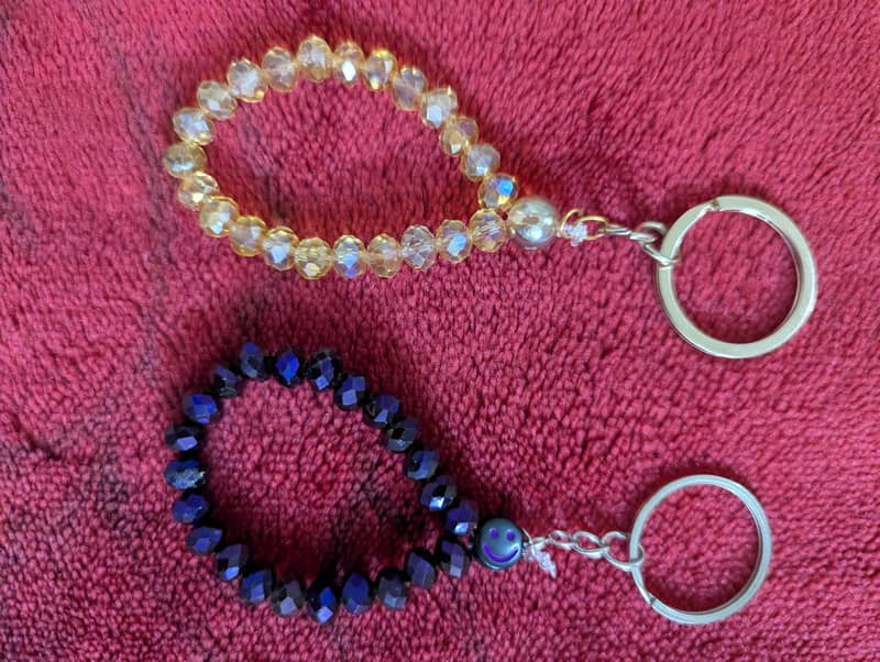 Beaded Keychains Handmade 5