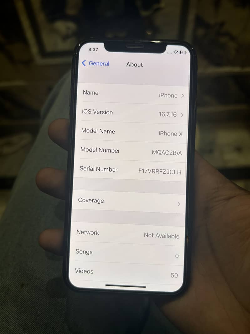 Apple iPhone X 8