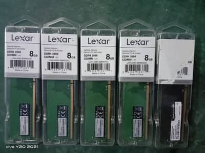 DDR4 2666Mhz 8GB NEW RAMS FOR SALE
