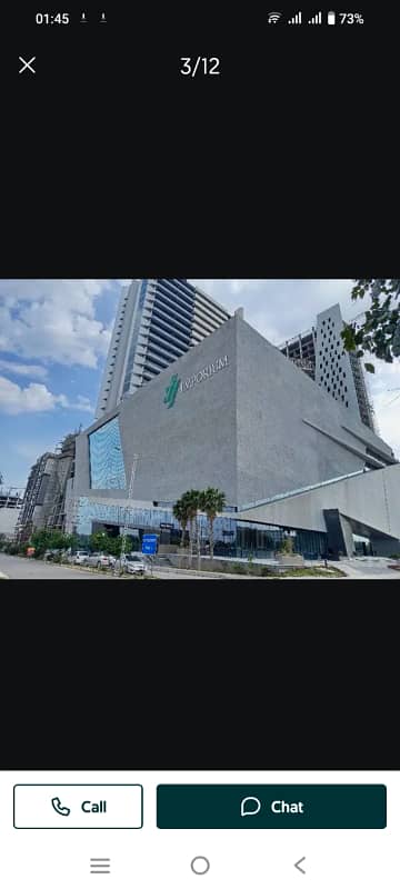 B-17 J7 emporium mall apartment ready to move 1 bed flat available for Sale