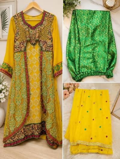 yellow frock