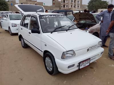 Suzuki Mehran VXR 2007 model AC cng petrol