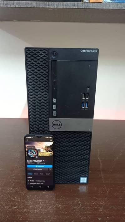 Intel Core i7 6th Gen PC 160 GB SSD HDD and 16 GB ram with accessories
