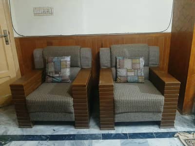 7 Seater sofa set with 3 tables