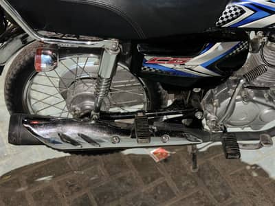 Honda 125 applied