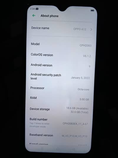 OPPO A12