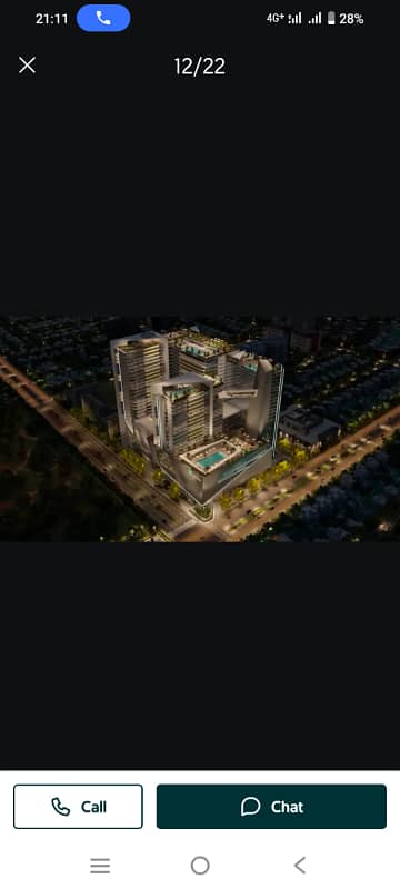 B-17 J7 emporium mall apartment 2 bedroom open Marghlla facing open facing