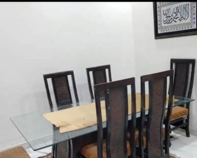 dining table solid wood mm glass