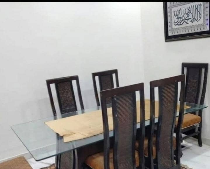 dining table solid wood mm glass 0