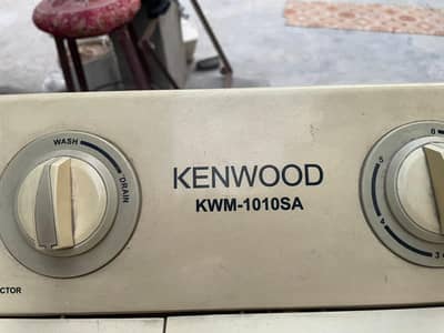 kenwood washing and spiner machine