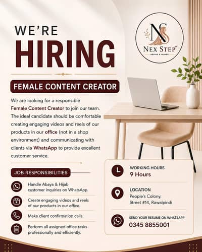 Female Content Creator
