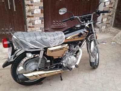 Honda CG 125 golden edition self start
