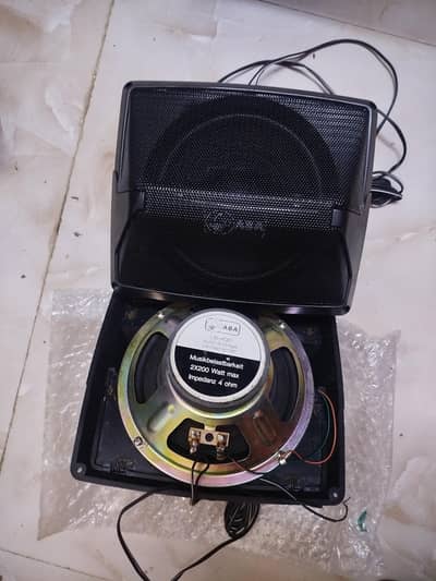 Boschmann and Axton (ABA model LB-400 3-way car audio speaker)