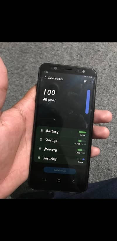 Samsung Mobile A6 Plus Good Condition