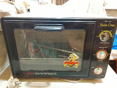 NOVA Electric Oven with Rotisserie Rod – Baking & Roasting Oven