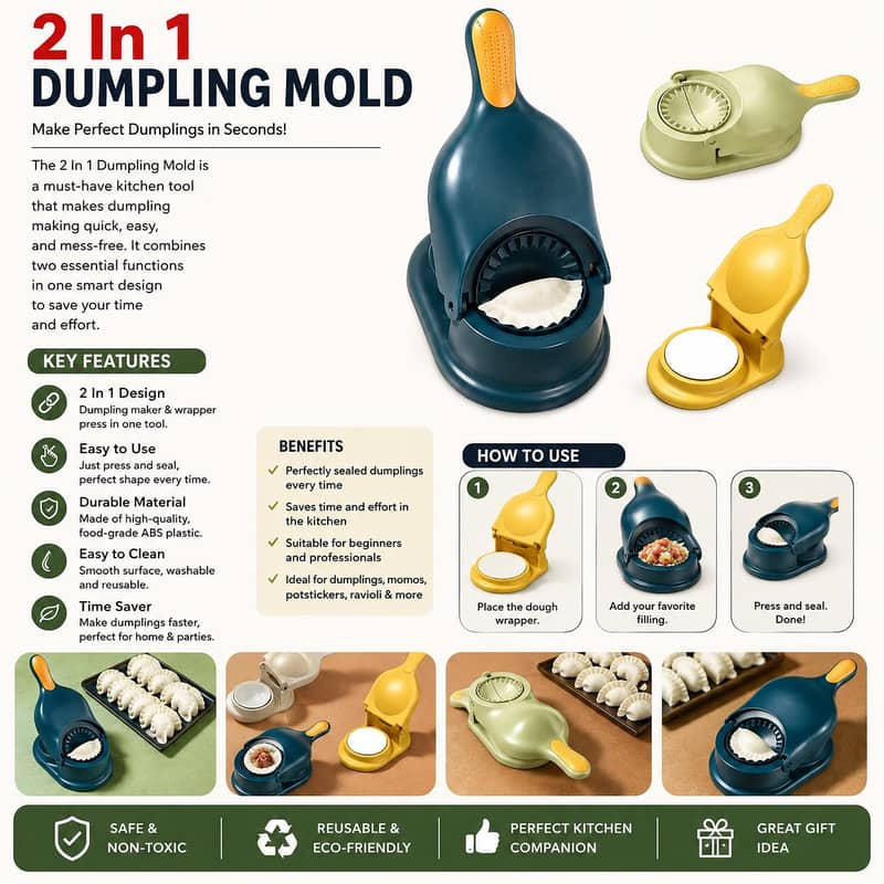 **2-in-1 Dumpling Maker** 0