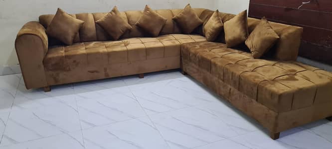 SOFA L SHAPE 7 SEATER BRAND NEW OPEN STYLE PLZ CALL 03261271600