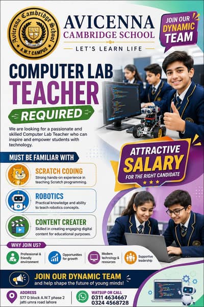 Computer Lab. incharge