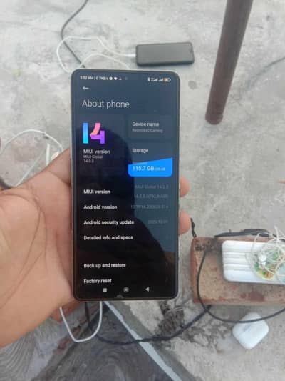 Xiaomi Redmi K40 Gaming 12/256 pta aprovd