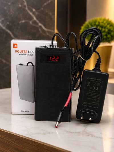 12v + 9v router camera MINI UPS Power Bank 8,9 hours backup automatic