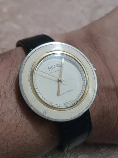 HILTON Swiss Original vintage watch/ 03213205000