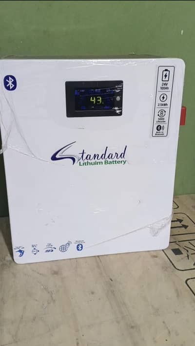 Standard Lithium Battery 24v 100ah With Warranty
