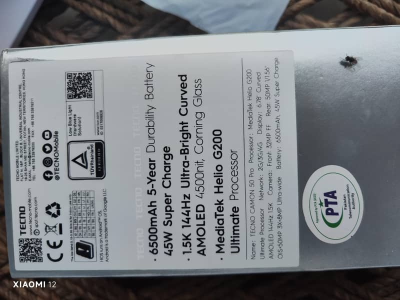 Tecno CAMON 50 Pro 1