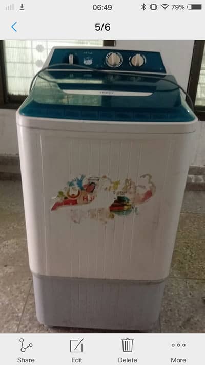 Haire washing and dryer machine fine condition