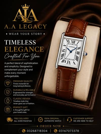 Old money leather strap watch