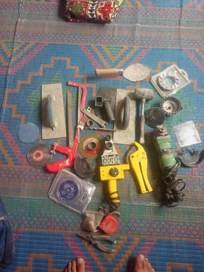 used electric glander 5 inch and other electric tools and ppr fitting