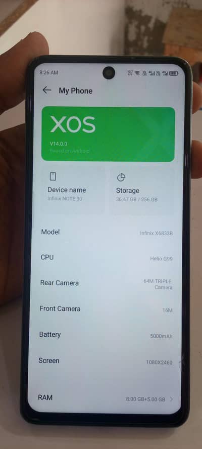 Infinix Note 30