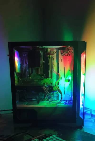 Gaming pc with Rx 580 8gb graphic card