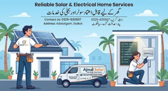 Reliable Solar & Electrical Home Services 03256311507