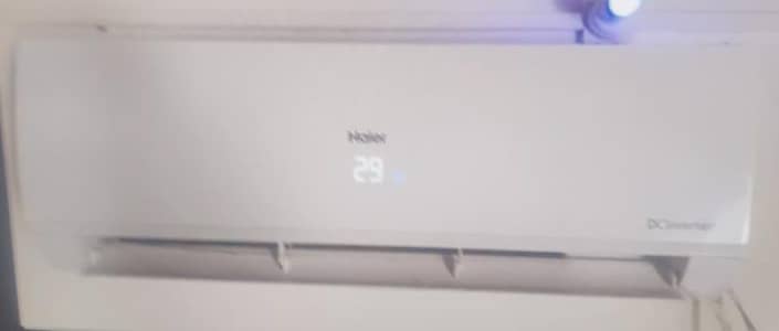 Haier Ac DC invarter haer and cool 1.5 ton. my WhatsApp 0327-6960-562