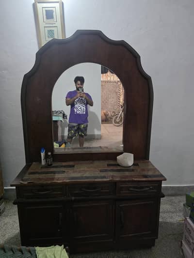wooden show case