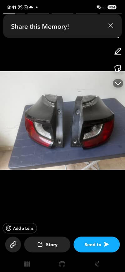 toyota yaris hatchback  brake lights