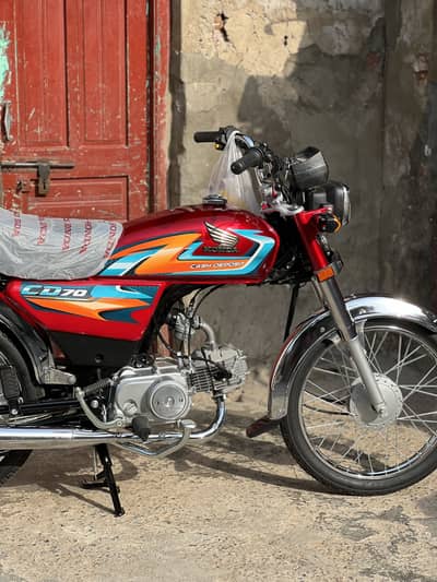 Honda CD70 2027 Model Zero Price Final No Bhes