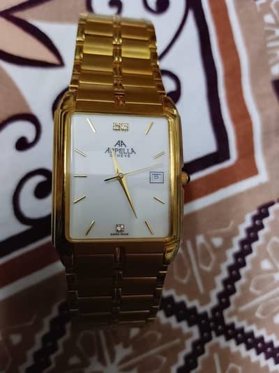 Swiss made Appella Ref no: 215 m647224