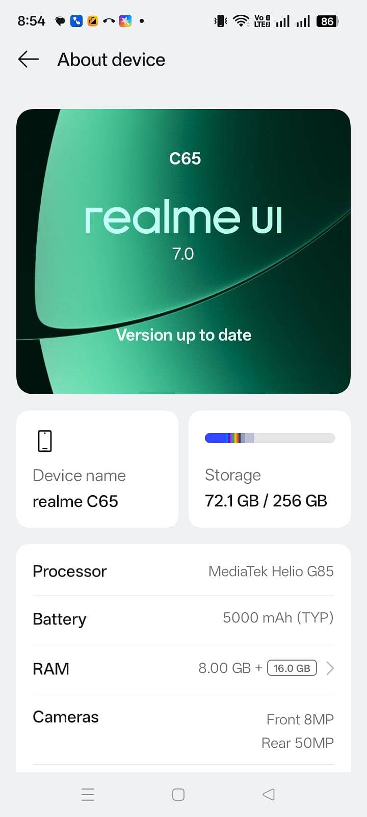 Realme C65 0