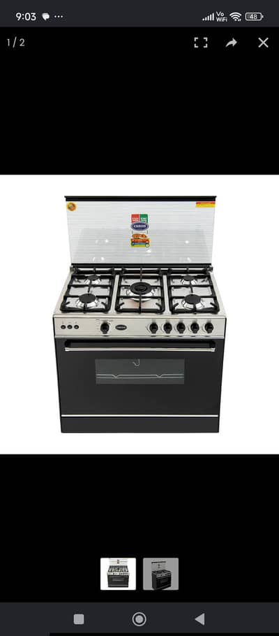 canon single door cooking range urgent sale