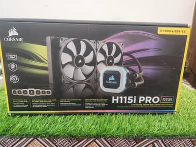 Original Corsair H115i PRO RGB 280mm Liquid CPU Cooler