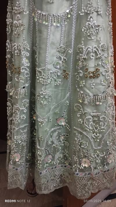 Embroided maxi