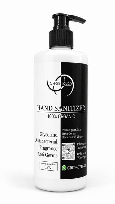 Clean Touch Hand Sanitizer – IPA Powered, Anti-Germ Protection