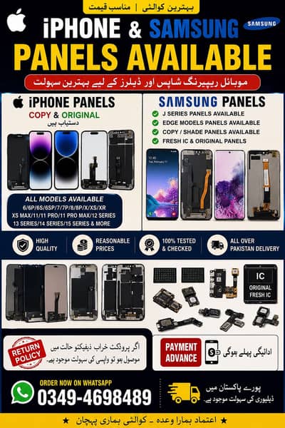 Mobile LCD Panel – Replacement Display